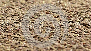 Nutritious and healthy flaxseeds