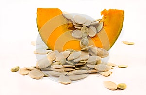 Nutritious pumpkin and seeds