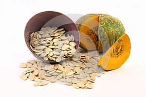 Nutritious pumpkin and seeds