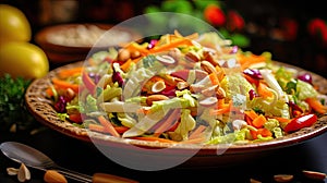 nutritious salad cabbage vegetable