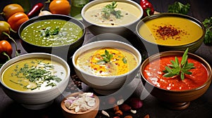 Nutritious soups and broths, which are the basis of the detox program