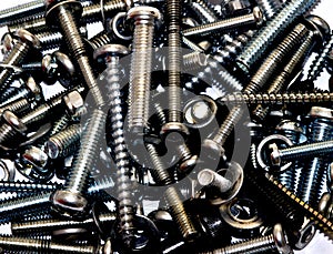 Nuts bolts screws and washers