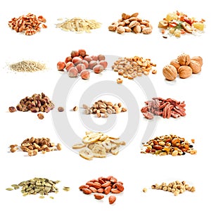 Nuts and dried fruits