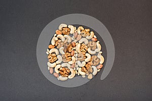Nuts in the form of the brain