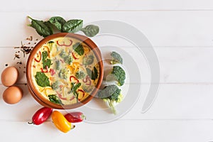 Nuts mix in a metallic bowl