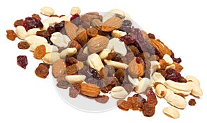 Nuts with raisins