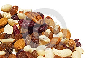 Nuts with raisins