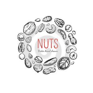 Nuts and seeds frame