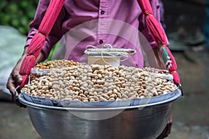 Nuts seller frome Bangladeshi people