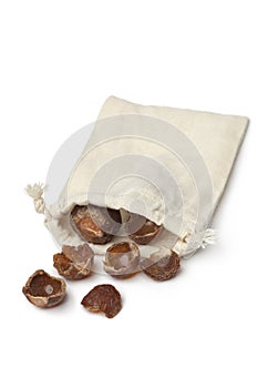 Nutshells of soapnuts