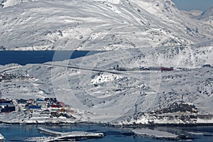 Nuuk airport.