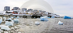 Nuuk old harbor view