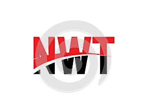 NWT Letter Initial Logo Design Vector Illustration