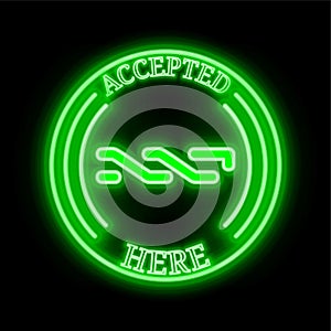 Nxt (NXT) accepted here sign