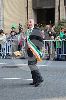 NY senator Chuck Schumer