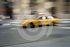 NY Taxi Blur