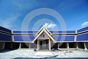 Nyanaves temple in Nakhon Pathom provice