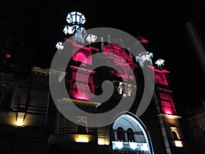 Nyay  Mandir of Baroda City Gujarat India in Night