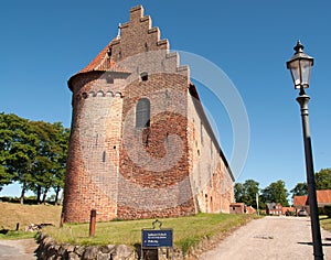 Nyborg Castle on the island funen