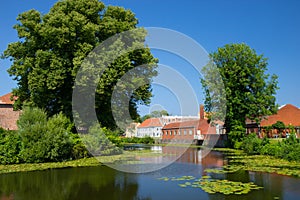 Nyborg town center, Denmark