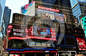 NYC: Advertising Billboards in Times Square