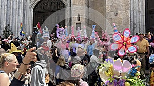 The 2025 NYC Easter Parade At Saint Patrick's Cathedral