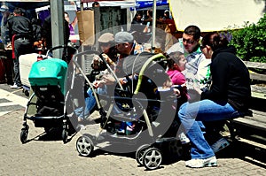 NYC: Families with Baby Strollers