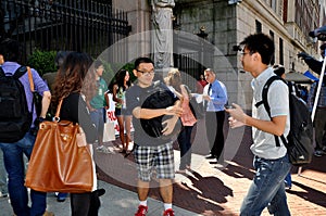 NYC: Foreign Students at Columbia University