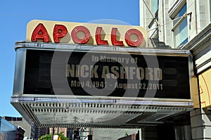 NYC: Harlem's Famed Apollo Theatre