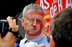 NYC: Leading Mayoral Candidate Bill DeBlasio