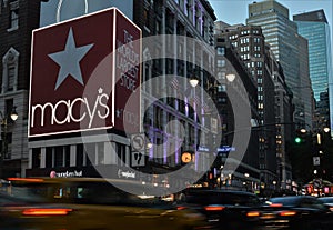 NYC Macys Department Store Manhattan Retail Shopping Macy`s Flagship Business