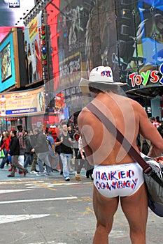 NYC Naked Cowboy