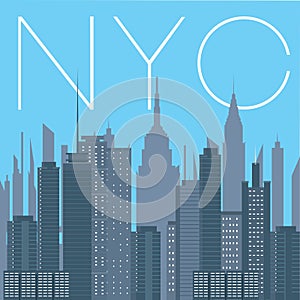 NYC- panorama of New York city