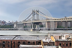 NYC Skyline from the Brooklyn Bridge