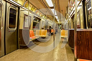 NYC Subway Car Interior