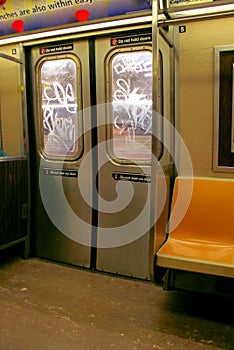 NYC Subway Doors