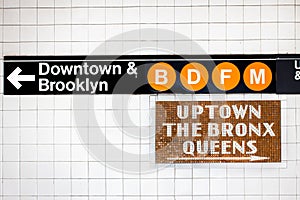 NYC Subway Sign