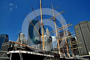 NYC: Tall Ship Peking at South Street Seaport