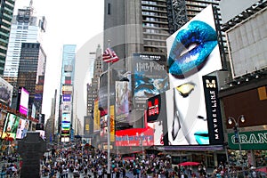 NYC, Times Square Ads