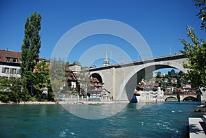 The Nydegg Bridge in the old town, Bern