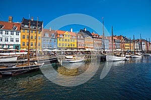 Nyhavn district is one of the most famous landmarks, Copenhagen