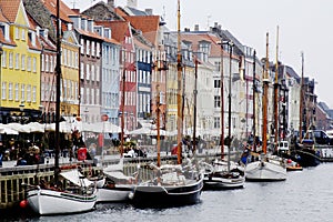 Nyhavn Harbour, Copenhagen