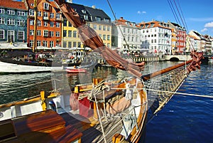 Nyhavn (new Harbor) in Copenhagen