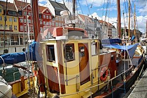 Nyhavn (new Harbor) in Copenhagen, Denmark