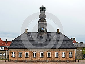 The Nyholm Central Guard house at Holmen in copenhagen, denmark