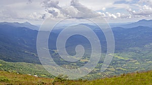 Nyika National park panorama with view on the valley in Malawi, Africa
