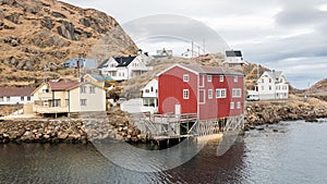 Nyksund on Langoya in Vesteralen, Norway