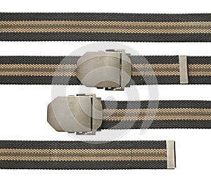 Nylon belt military style