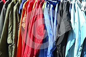 Nylon Raincoats