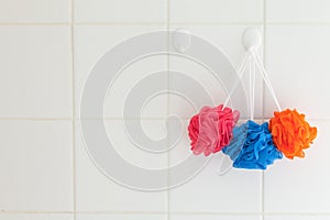 Nylon Shower Body Scrubbers
